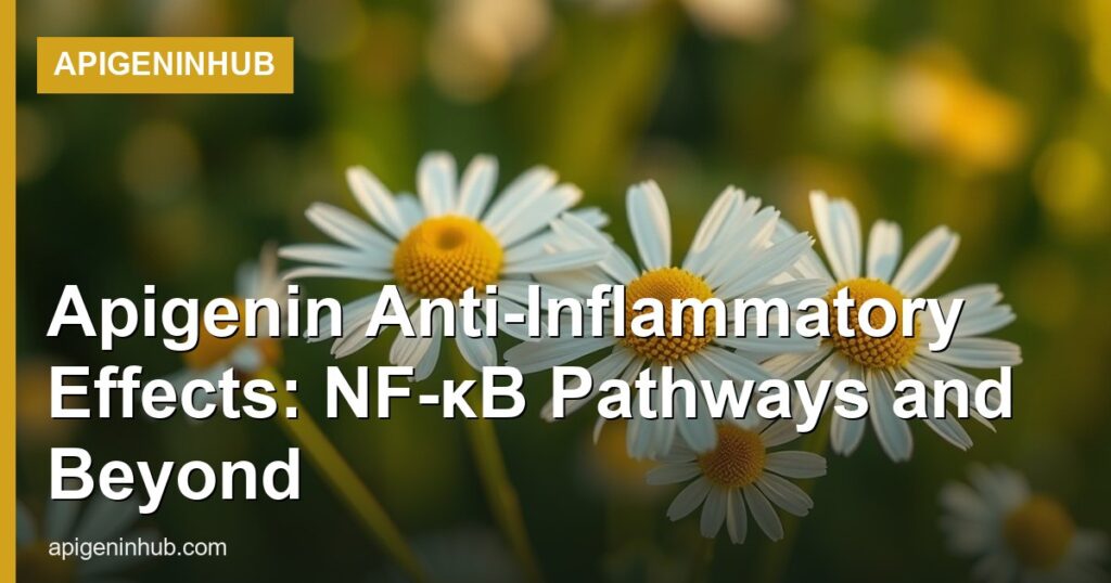 Apigenin Anti-Inflammatory Effects: NF-κB Pathways and Beyond - ApigeninHub