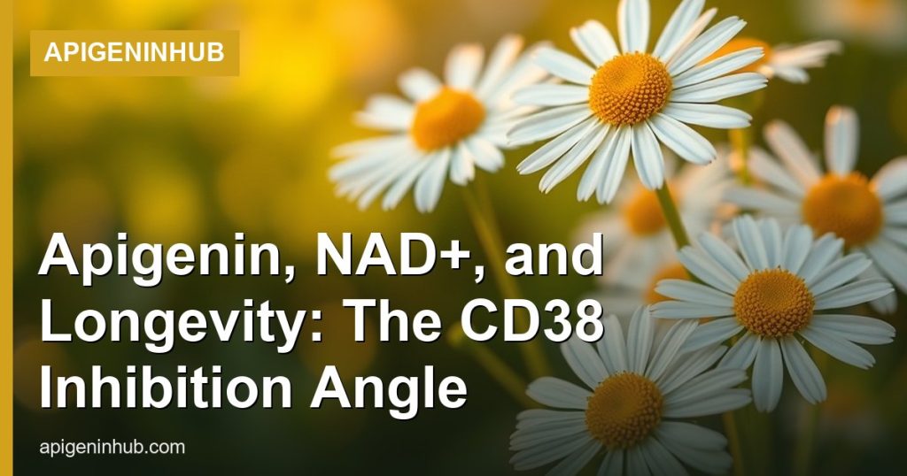 Apigenin, NAD+, and Longevity: The CD38 Inhibition Angle - ApigeninHub