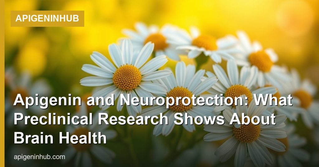 Apigenin and Neuroprotection: What Preclinical Research Shows About Brain Health - ApigeninHub