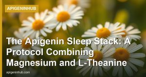 The Apigenin Sleep Stack: A Protocol Combining Magnesium and L-Theanine