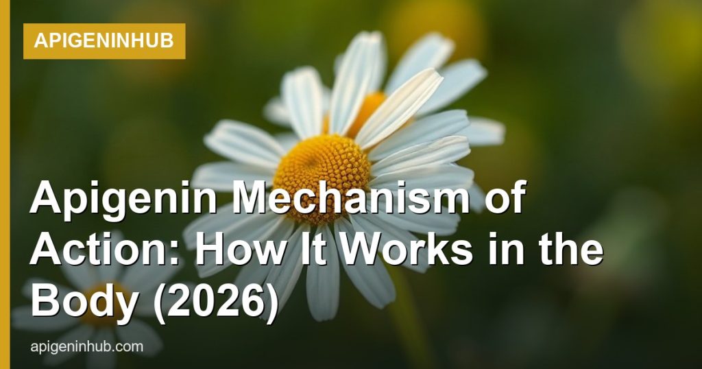 Apigenin Mechanism of Action: How It Works in the Body (2026) - ApigeninHub
