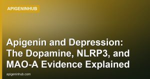 Apigenin and Depression: The Dopamine, NLRP3, and MAO-A Evidence Explained