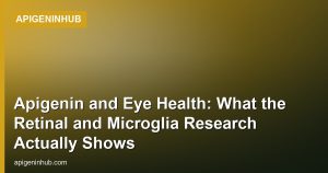 Apigenin and Eye Health: What the Retinal and Microglia Research Actually Shows