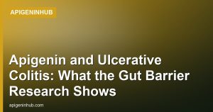 Apigenin and Ulcerative Colitis: What the Gut Barrier Research Shows